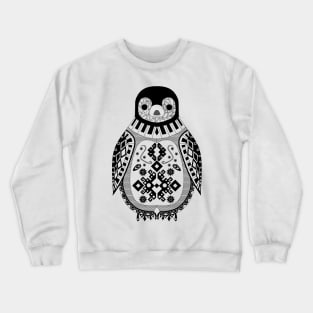 kawaii penguin in love ecopop Crewneck Sweatshirt